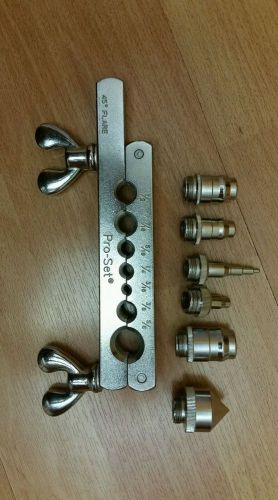 Flaring /swaging tool incomplet