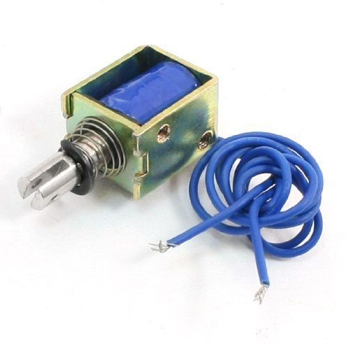 Dc 12v 4n 10mm stroke open frame electromagnetic linear solenoid for sale