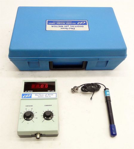 Cole Parmer Digi-Sense 5985-40 Portable Digital Liquid pH Meter 607 w/ Probe