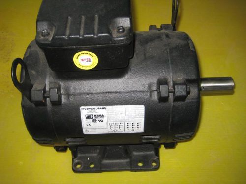 Ingersoll rand compressor  replacment motor 5 hp 3 phase for sale