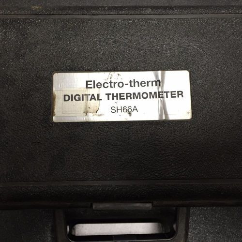 electro therm digital thermometer  sh66a