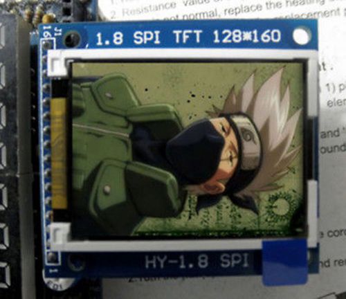 1.8inch Serial SPI TFT LCD Module Display + PCB Adapter Power IC SD Socket  WW