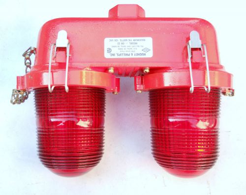 HUGHEY &amp; PHILLIPS 1924 TYPE OB22 DUAL OBSTRUCTION LIGHTS.