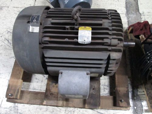 Baldor ac motor m4313t 75hp 230/460v 166/83a 3550rpm 365ts frame used for sale