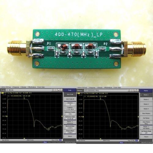 Signal 400-470Mhz 433Mhz Low-pass Filter LPF SWR