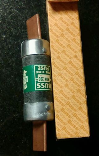 New*  One-Time Buss Fuse NON200 One Time Fuse