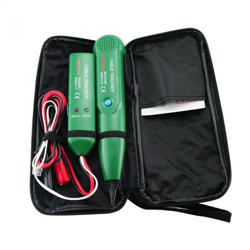 telephone Network Cable Wire RJ Toner Tracer Tester With Pouch Green