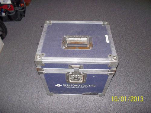 Sumitomo 36 Splice Machine with hard case &amp; power cord -WORKS GREAT - MUST SELL!