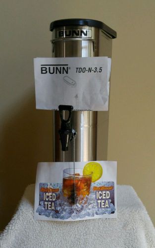 BUNN TDO N Three and a half gallon cold drink dispenser new in the box