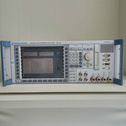 Used R&amp;S Universal Radio Communication Tester CMU200 FMR6/Intel Celeron/256MB