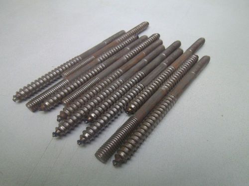 (11) 3/8-16 machine screw to wood screw 6&#034; long #57977 for sale