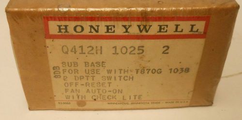 Honeywell Sub Base for T870G 1038 Thermostat Q412H-1025 NNB