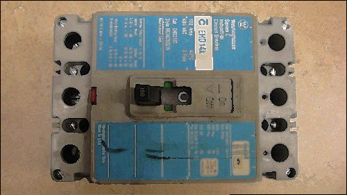 100 amp 3 pole 480v breaker for sale, Westinghouse ehd 14k 100 amp 480v circuit breaker cat# ehd3100