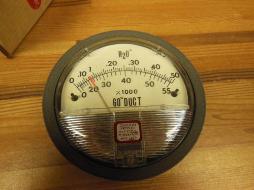 Dwyer Magnehelic 60&#034; H2O gage gauge