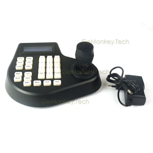 3 Axis 3D LCD Screen Display Joystick Keyboard Controller For CCTV PTZ Camera