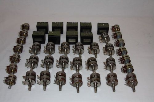 Used LOT ALPS RK40 , CT &amp; AB Potentiometers from Bozak &amp; UREI 1620 mixer