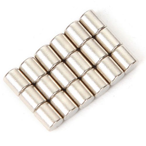 20pcs neodymium rod magnet 3mm x 4mm n35 reed switch magic craft for sale