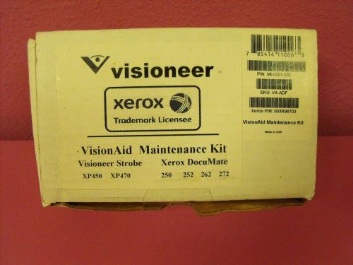Xerox Visioneer Maintenance Kit DocuMate 250 252 262 272 Strobe XP450 XP470