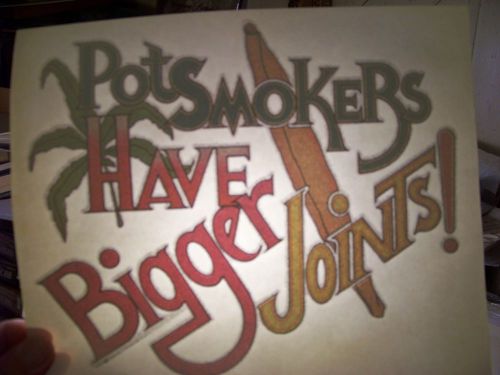 &#034;Bigger Joints&#034; Transfer  (Iron-on heat transfer only)