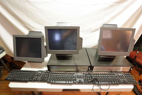 Ibm surepos 500 pos / dell poweredge t110 touchscreen system for sale