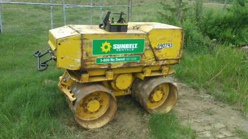 2005 Rammax P33FCR Diesel trench roller wireless remote controlled 815hrs