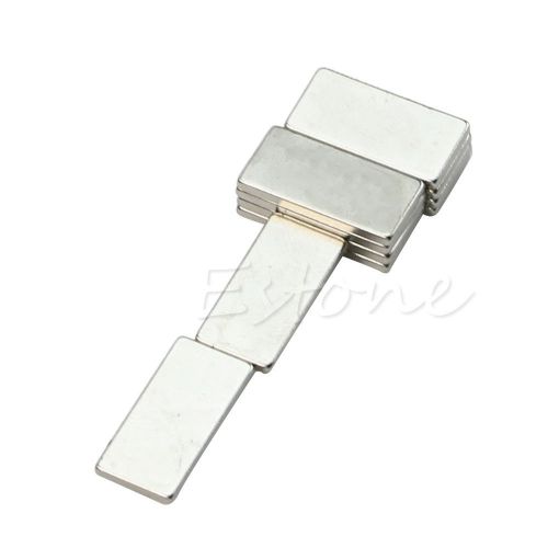 10PC Strong Block Cuboid Fridge Magnets Rare Earth Neodymium 20 x 10 x 2MM N35