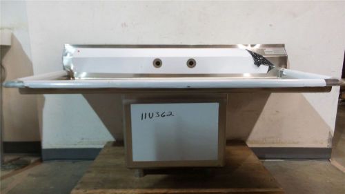 Advance tabco fc-1-1818-18rl-x 54 in l 16 gauge ss scullery sink for sale