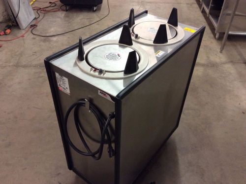 Apw hml2-9 dbl heated plate lorator on casters **new** for sale
