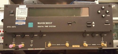 Wavecrest DTS-2075 Digital Display Time System Scope Measurement Test Instrument