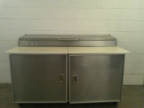 Silver King SKPZ60 60&#034; Commercial Refrigerated Pizza Prep Table