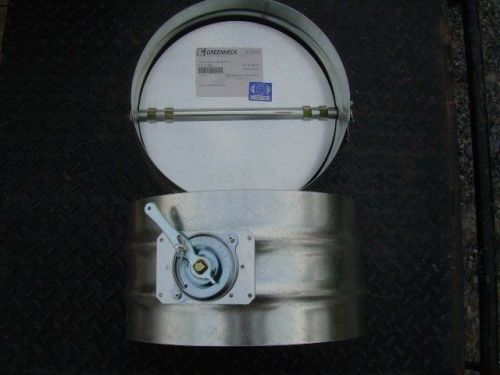 Greenheck 12&#034; round manual balancing damper mbdr-50-12 for sale