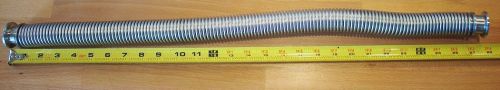 28&#034; nw25 bellows hose for vacuum oven pump kf25 kf-25 flexible stainless for sale