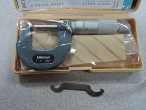 MITUTOYO 103-259 OUTSIDE MECHANICAL MICROMETER