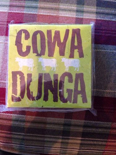 COWADUNGA Notepad Made Of Cow Poo