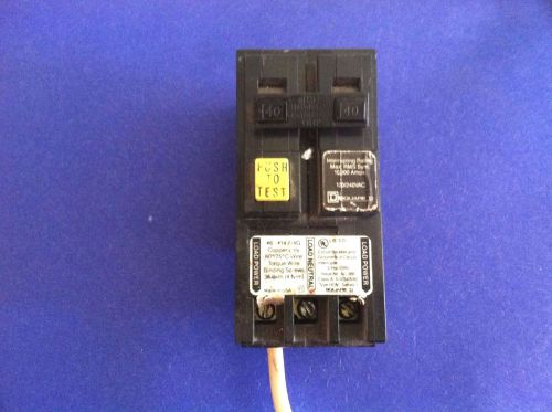 Square D Circuit Breaker 40 Amp 2 Pole 120/240v GFI