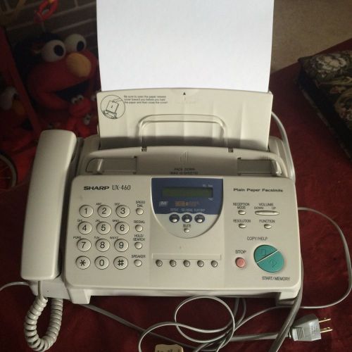 Sharp Ux – 460 Plain Paper Fax Machine