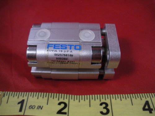 Festo ADVUL-16-3-P-A Pneumatic Cylinder Slide 156201 10 bar ADVUL163PA Nnb