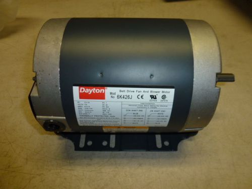 New! dayton blower motor 1/3 1/6hp, 1725/1140 rpm, 115v, fr: 56z, 6k426 j for sale