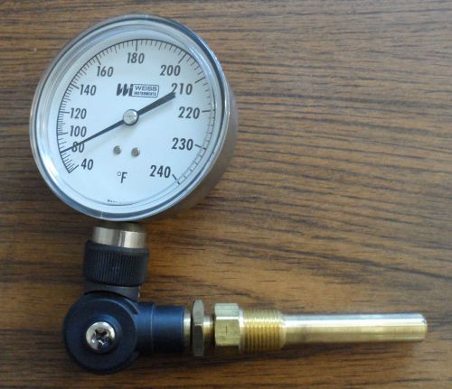 WEISS THERMOMETER 40-240 FAHRENHEIT