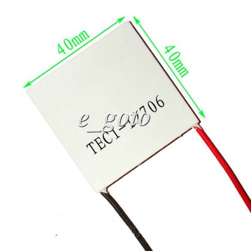 1PCS TEC1-12706 Thermoelectric Cooler Peltier 12V 60W 92Wmax for Arduino Raspber