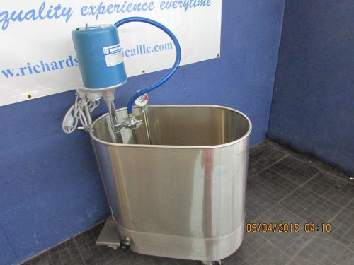 WhiteHall Hydrotherapy JO-60A   stainless steel physical therapy whirlpool