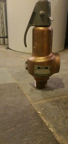 Watts 1 1/4 safety relief valve