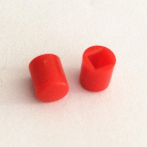 50pcs Round Switch Cap For A03  Switches Series Pushbutton Cover Red