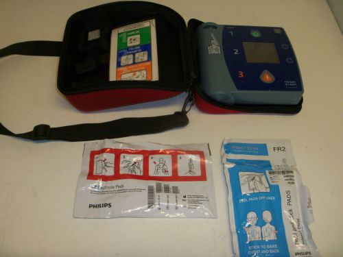 Philips HeartStart FR2+ M3861A Case and Pads