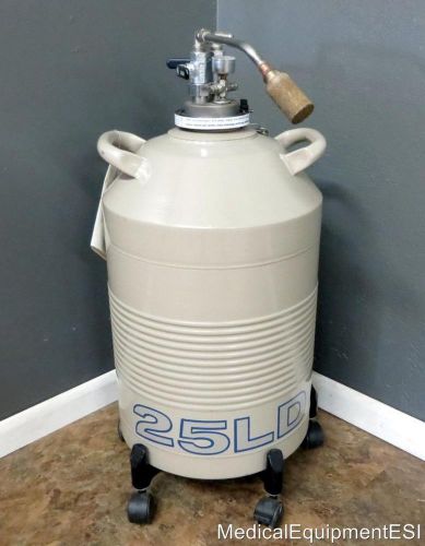 Taylor wharton 25ld 25-liter cryogenic liquid nitrogen dewar storage tank 25 ld for sale