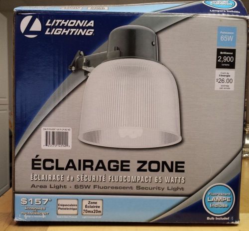 Lithonia 65w Equivalent CFL Lighting Area Light 155REP - not working, parts only