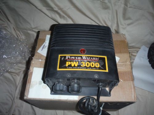power wizard pw 3000electric fence box for livestock cows sheep horse