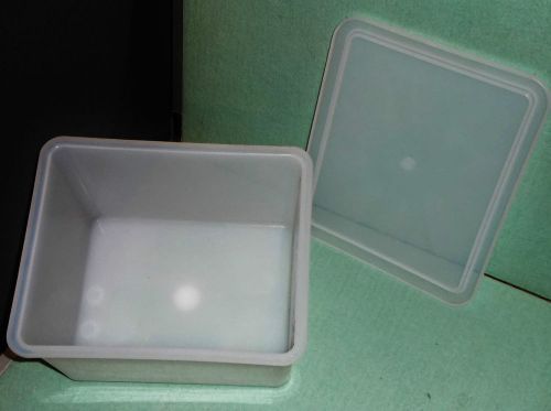 Teflon Tank / Cover; PFA;  Fluoroware ( Entegris ) ; 8x10x6-1/2&#034;; (2) PFA Covers