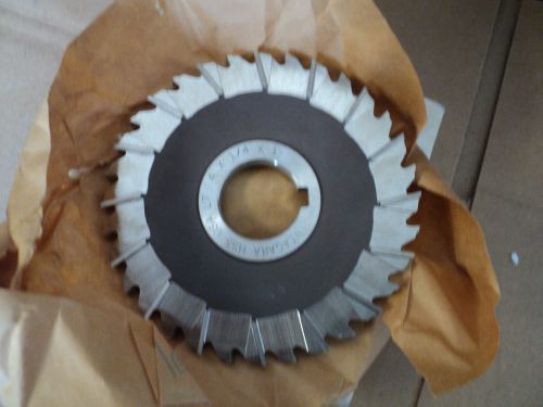 NIAGARA CUTTER MS4041 Saw, Slitting, 32 Teeth , 4&#034; , ARBOR HOLE 1&#034;