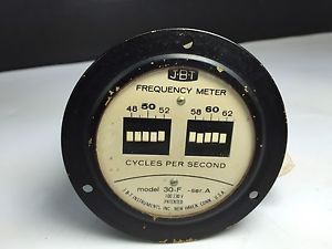 JBT Instruments Model 30-F ser.A Frequency Meter